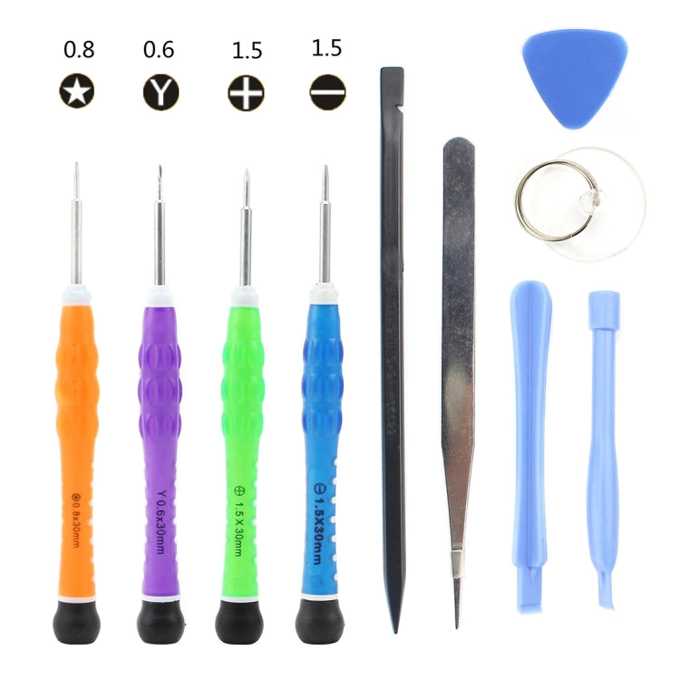 JIAFA JF-8109 Set di strumenti di riparazione 10 in 1 per iPhone 7 e 7 Plus / Samsung, JF-8109 JIAFA JF-8109 Set di strumenti di riparazione 10 in 1 per iPhone 7 e 7 Plus / Samsung, JF-8109